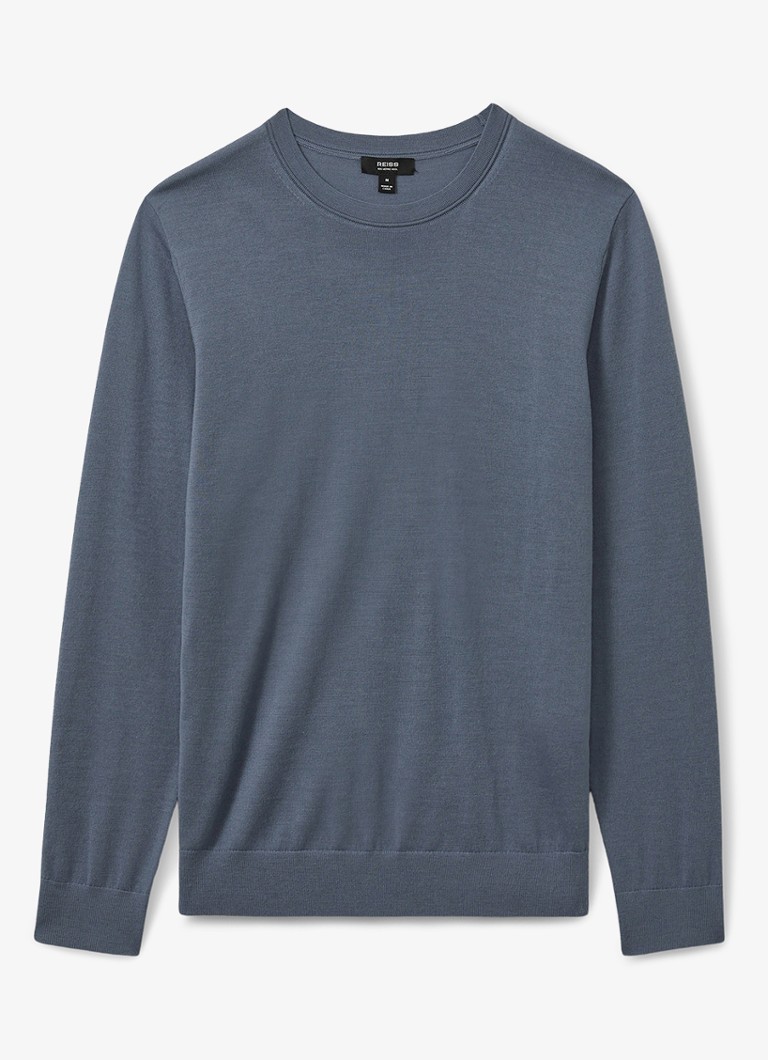 Reiss Wessex fine-knit wool pullover