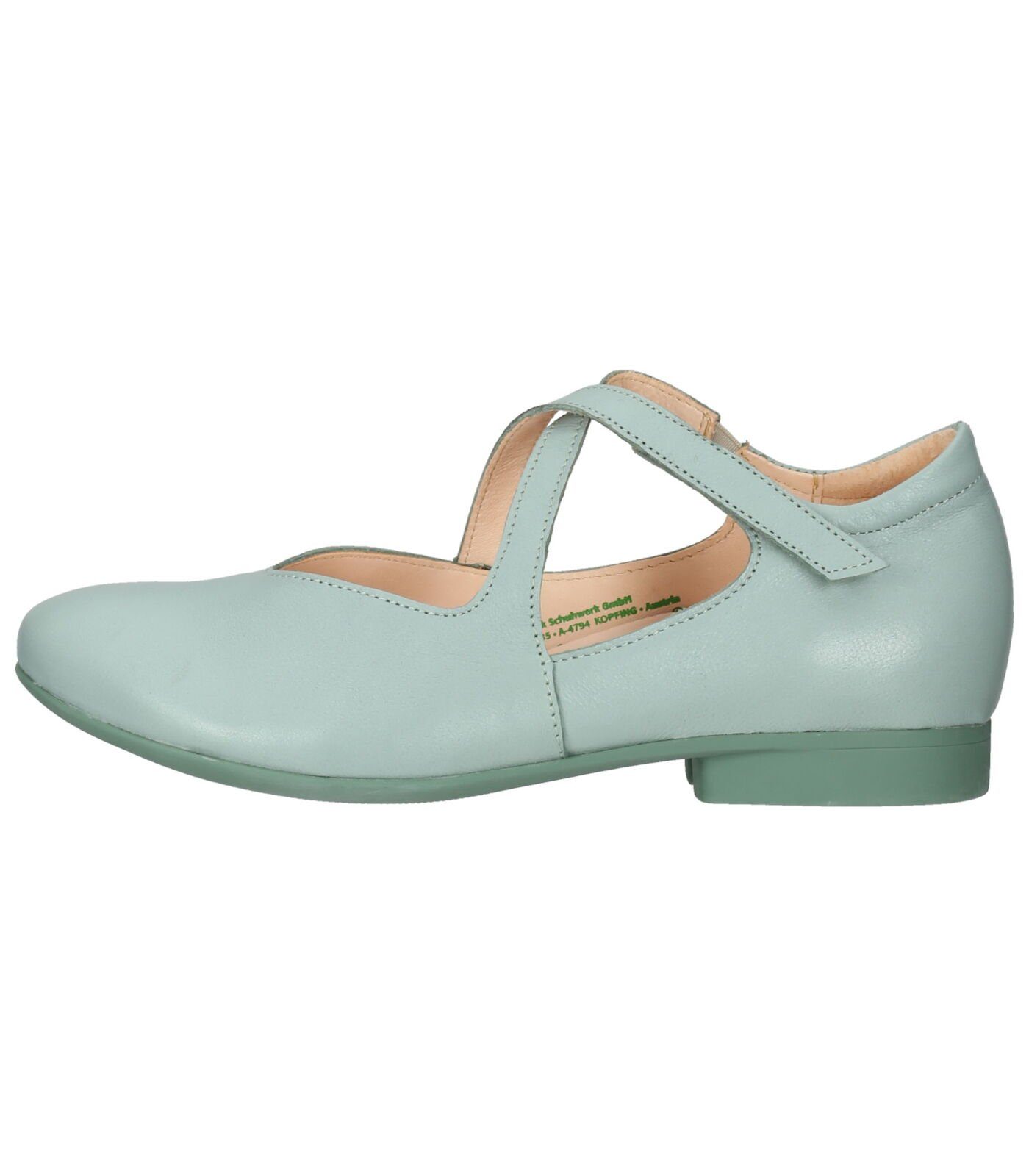 Think! Ballerinas Leder Riemchenballerina