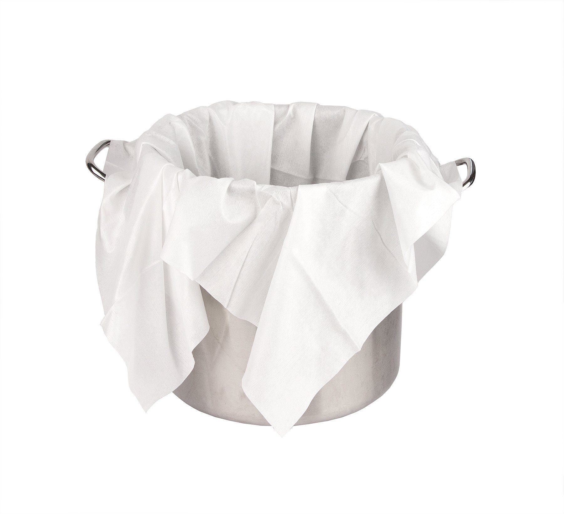 BigDean Passiersieb Passiertuch 75x70cm Seihtuch Knödeltuch Sieb Käsetuch wiederverwendb, 50% Polyester. 50% Baumwolle, (1-St)