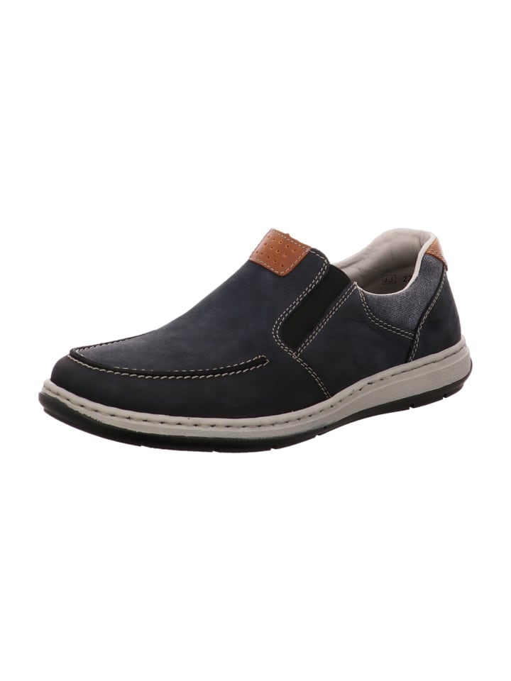 rieker Komfort Slipper in Blau günstig kaufen