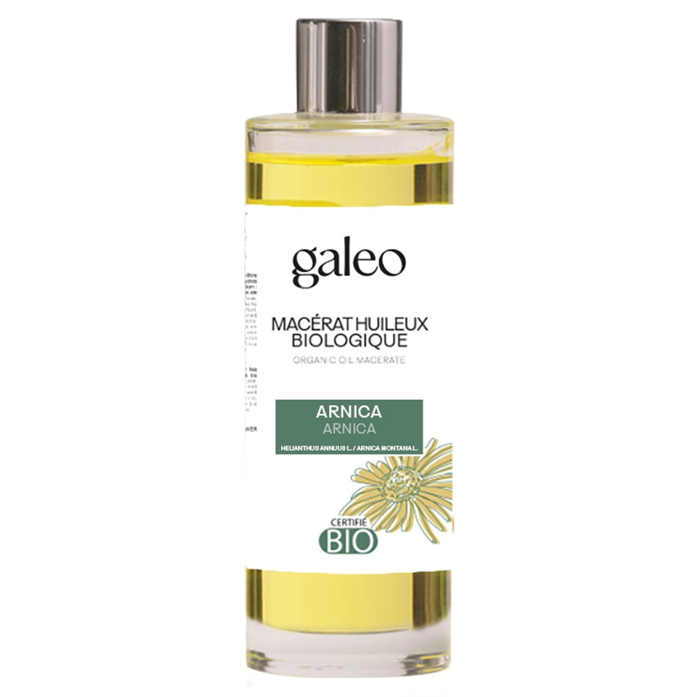 galeo MACÉRAT HUILEUX BIOLOGIQUE 100 ML ARNICA Macérat huileux biologique