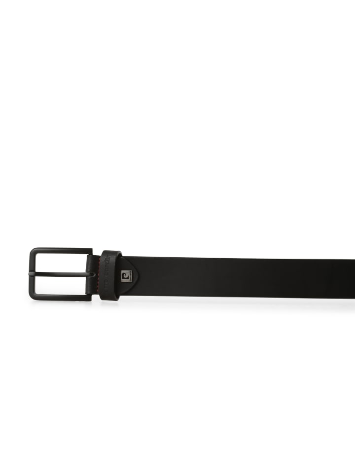 Pierre Cardin Ledergürtel in schwarz - 0001 günstig kaufen