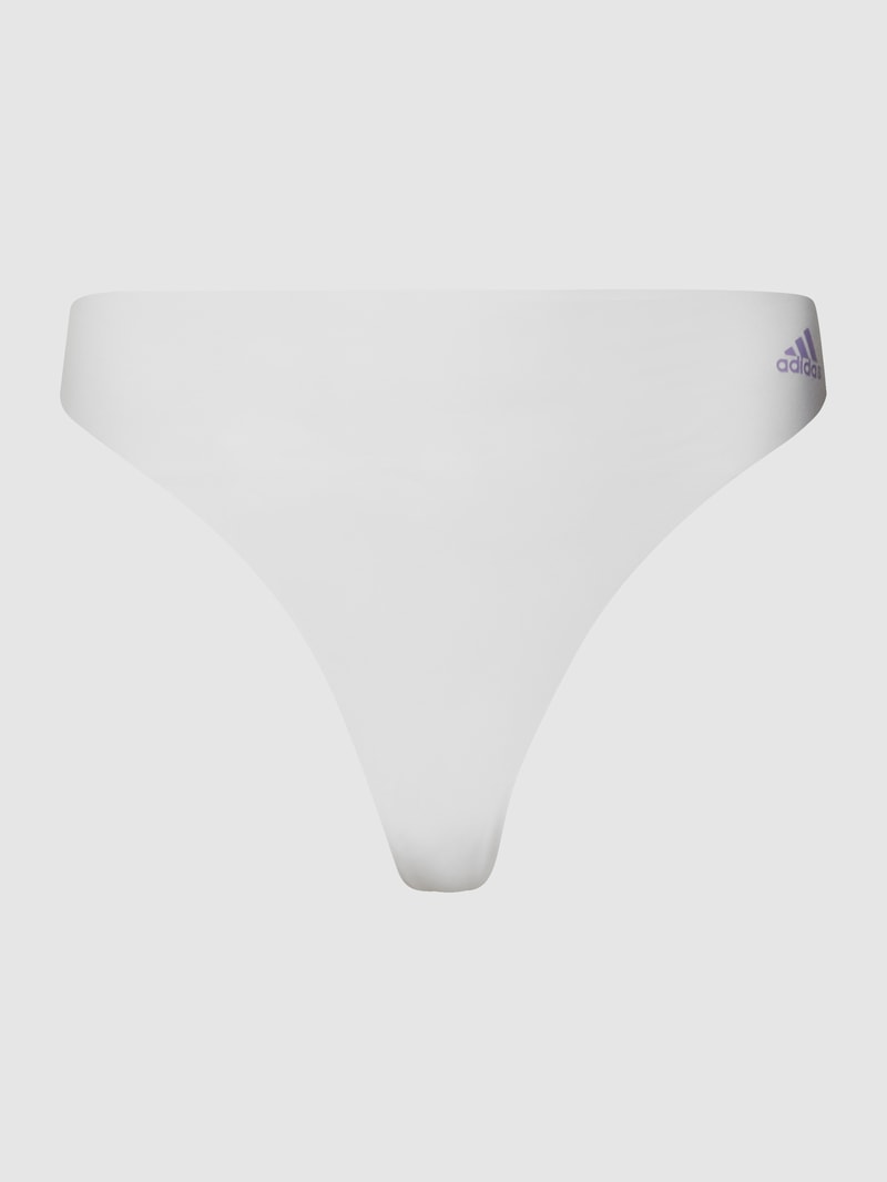 String mit Label-Print in hellgrau