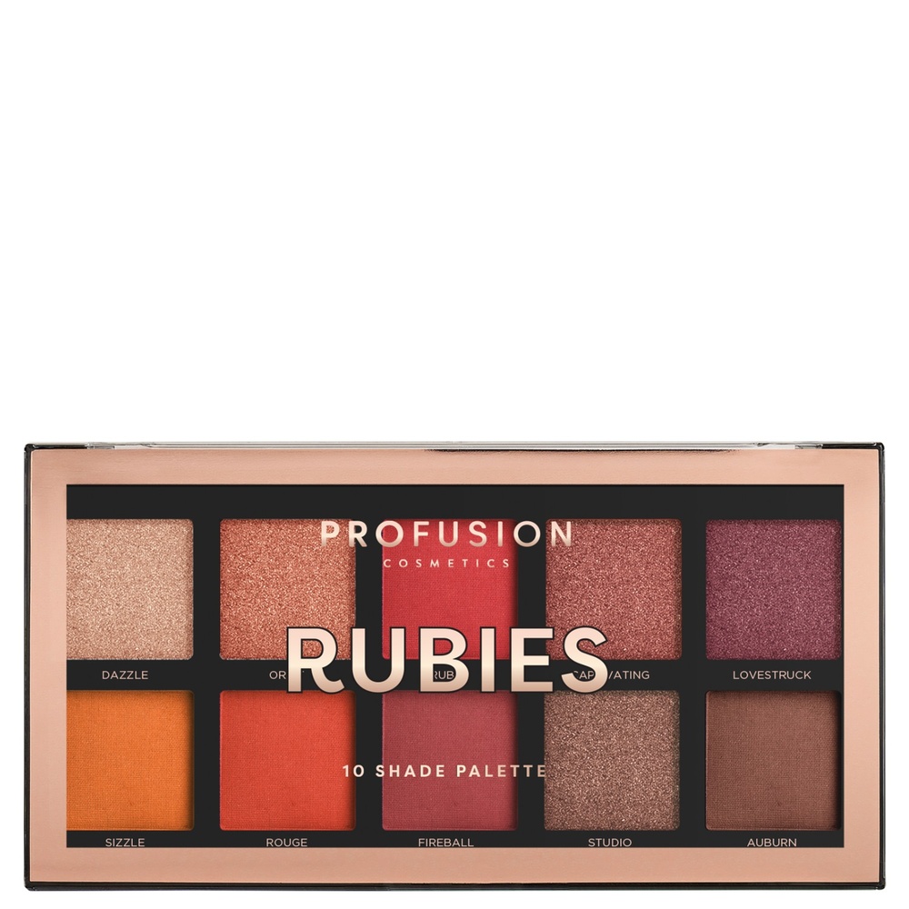 Profusion Cosmetics Palette Yeux Rubies Palette de fards à paupière