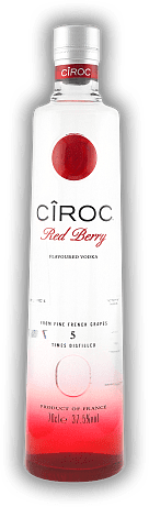 Ciroc Red Berry Flavoured Vodka from Fine French Grapes Ciroc Red Berry Flavoured Vodka from Fine French Grapes  0,7	 Liter - Vol 37,5%