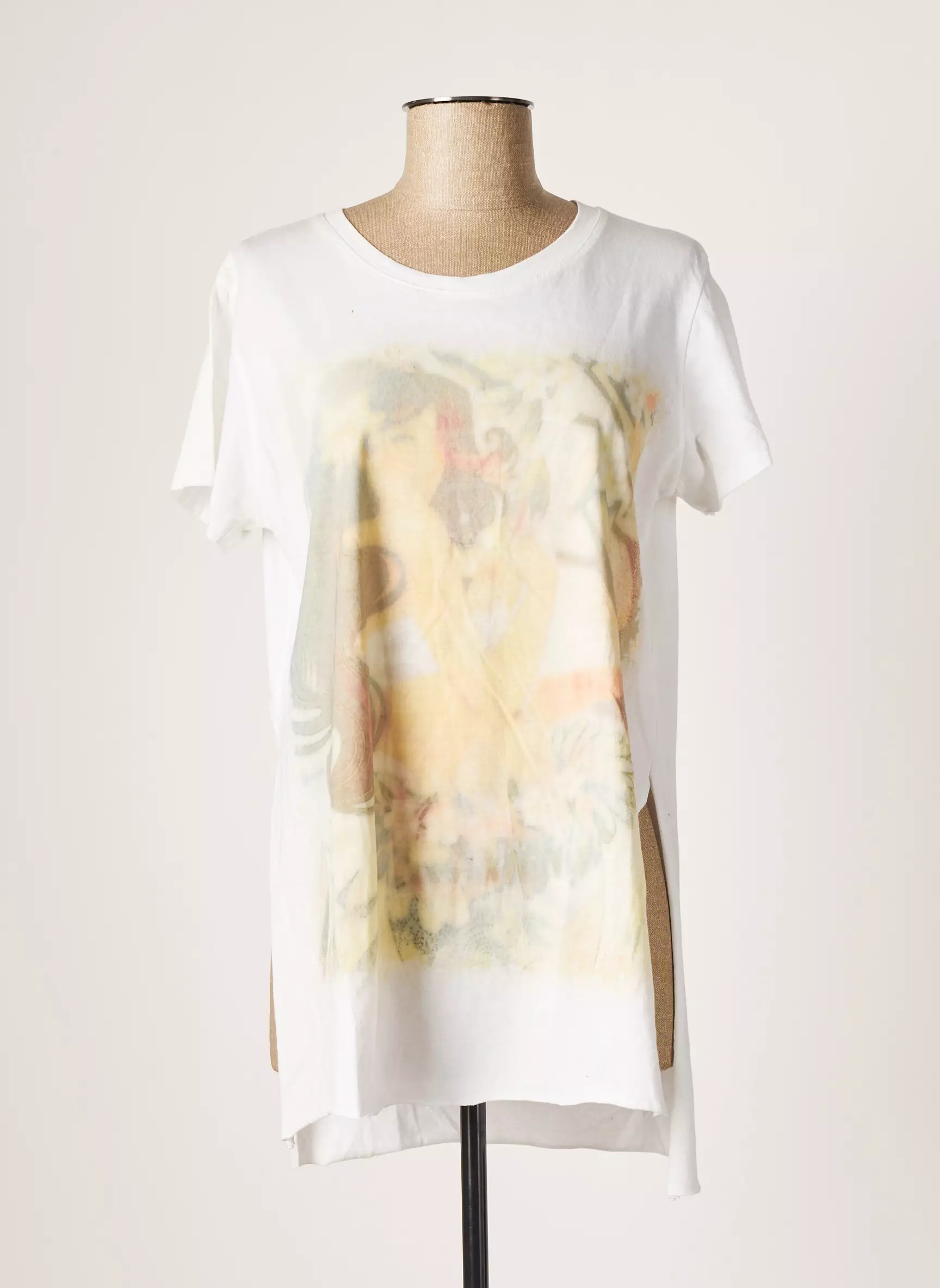 King Kong Tshirts Femme couleur blanc