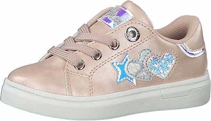S.OLIVER Jungen Halbschuhe rot Sneaker Low, Beige