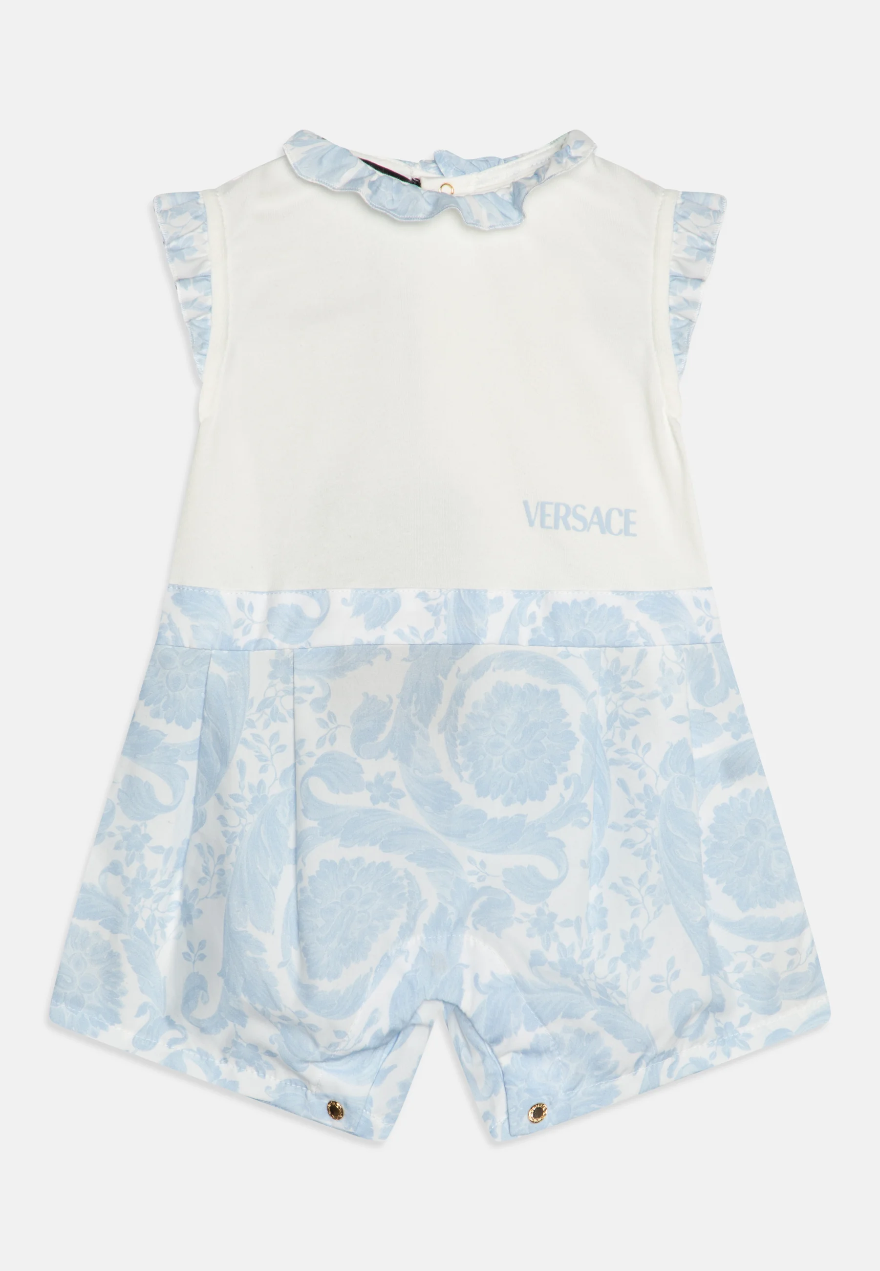 Versace Pelele infantil con estampado del logotipo Barroco unisex - Mono