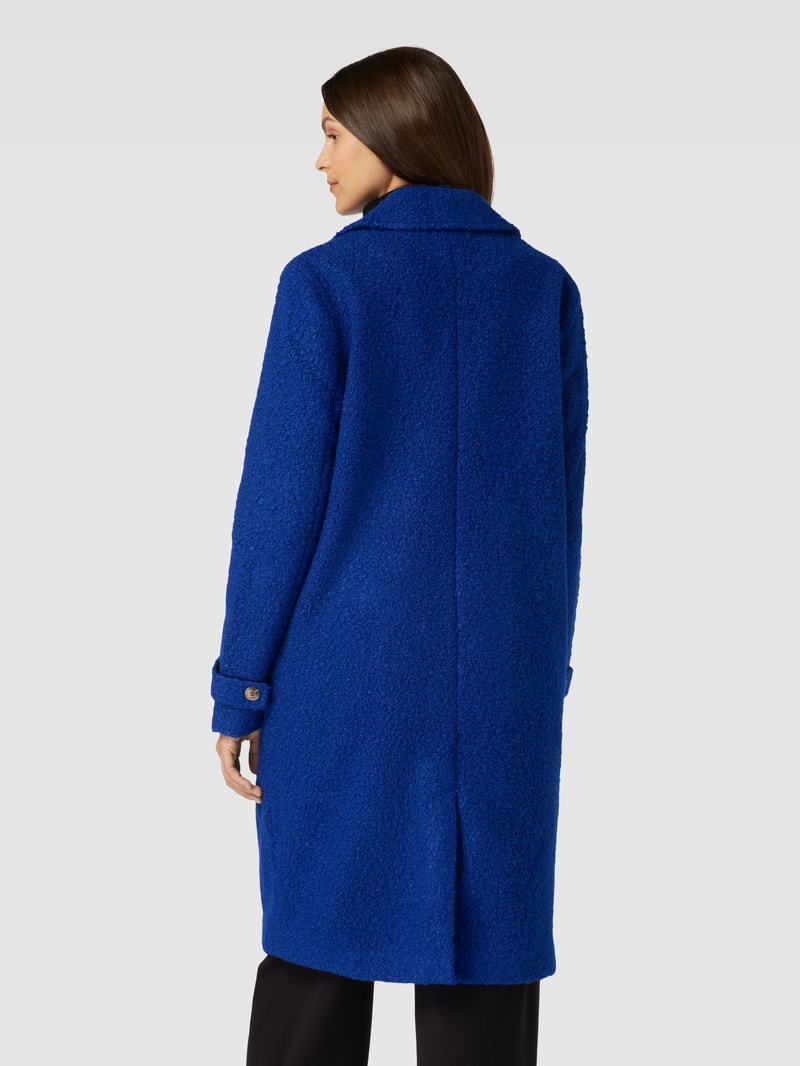 Mantel mit Reverskragen Modell 'Anne' in royalblau