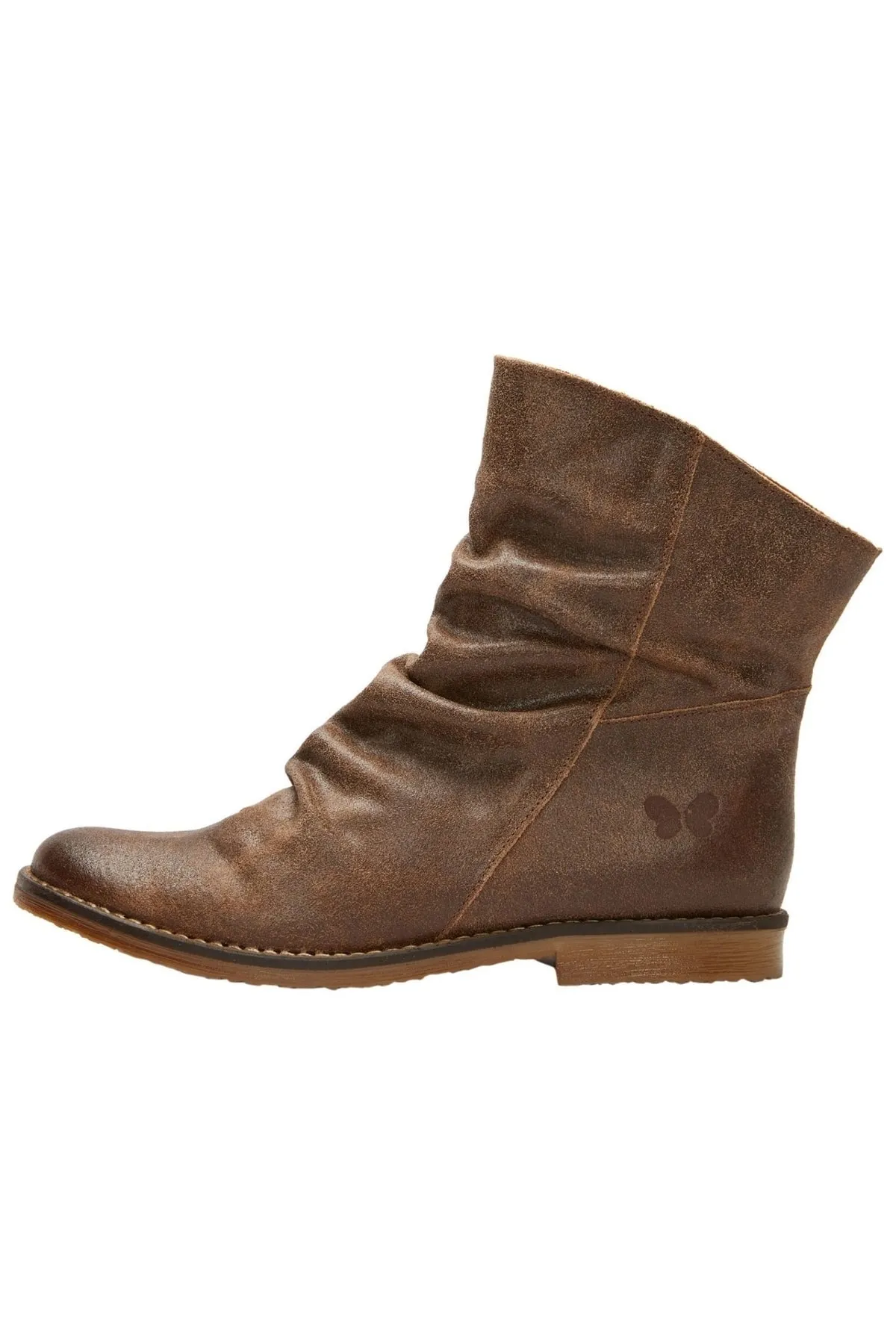 Felmini  Stiefelette - Braun - Blockabsatz