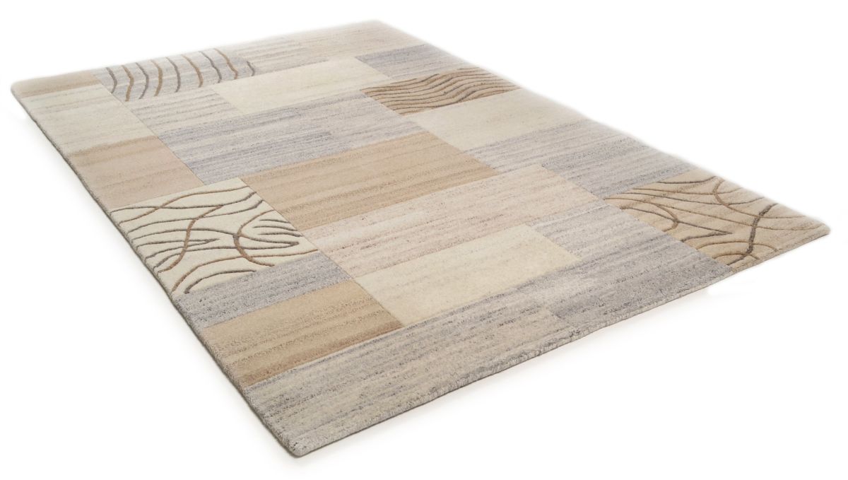 Teppich aus Indien Nakarta Grey 60 x 90 cm
