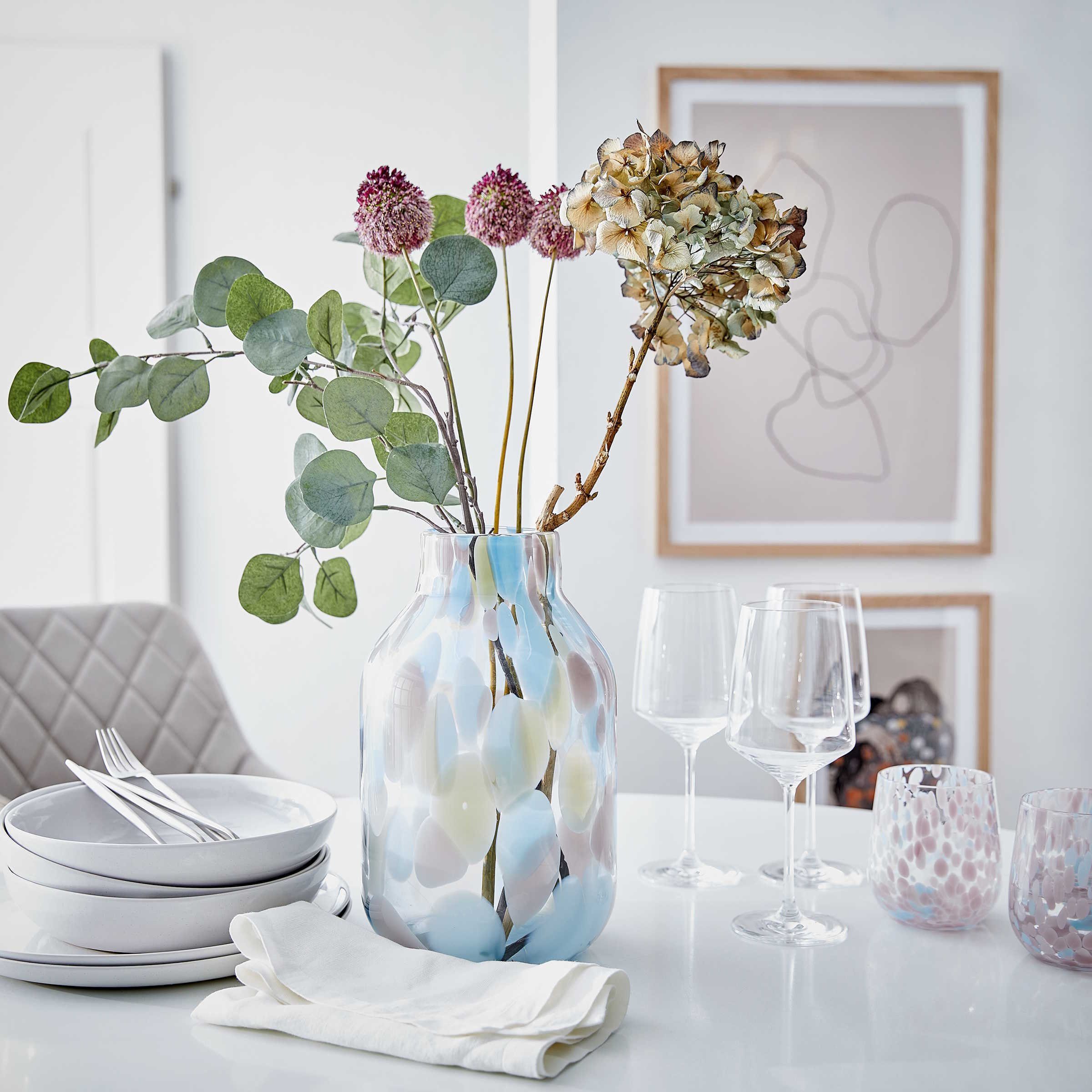 BUTLERS Dekovase CONFETTI Vase Höhe 28cm