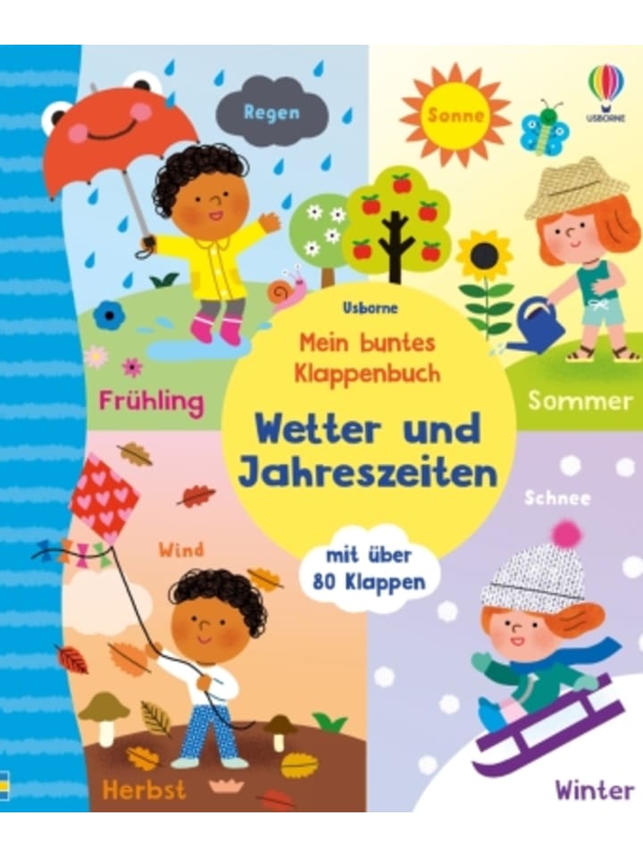 Usborn Buch - Mein buntes Klappenbuch: Wetter und Jahreszeiten günstig kaufen onesize