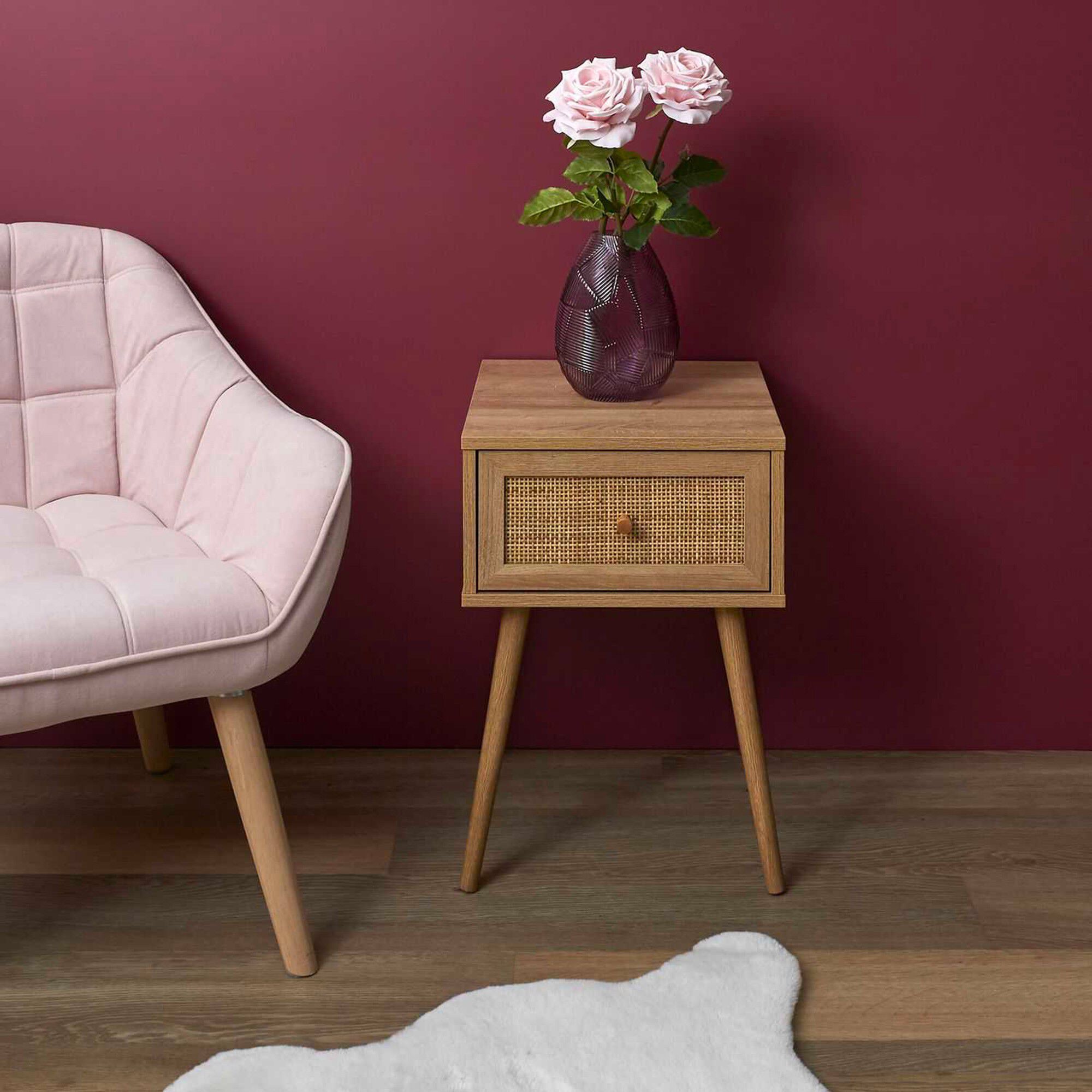 Table de chevet bois
