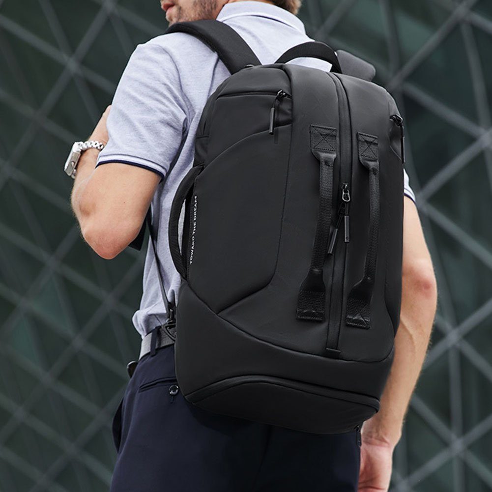 TSEPOSY Kofferrucksack Handgepäck Rucksack Herren,36-55L Business Rucksack,19 Inch