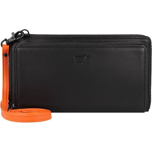 BRAUN BÜFFEL Emma Clutch Geldbörse Leder 21 cm
