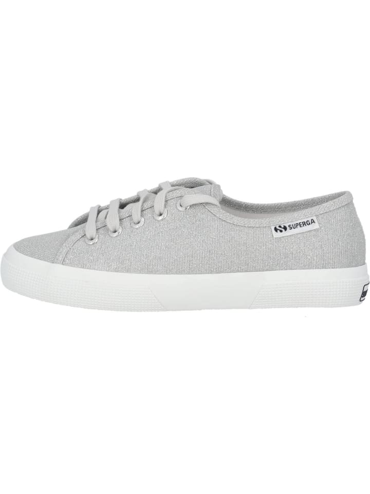 Superga Schnürschuhe in grey silver günstig kaufen
