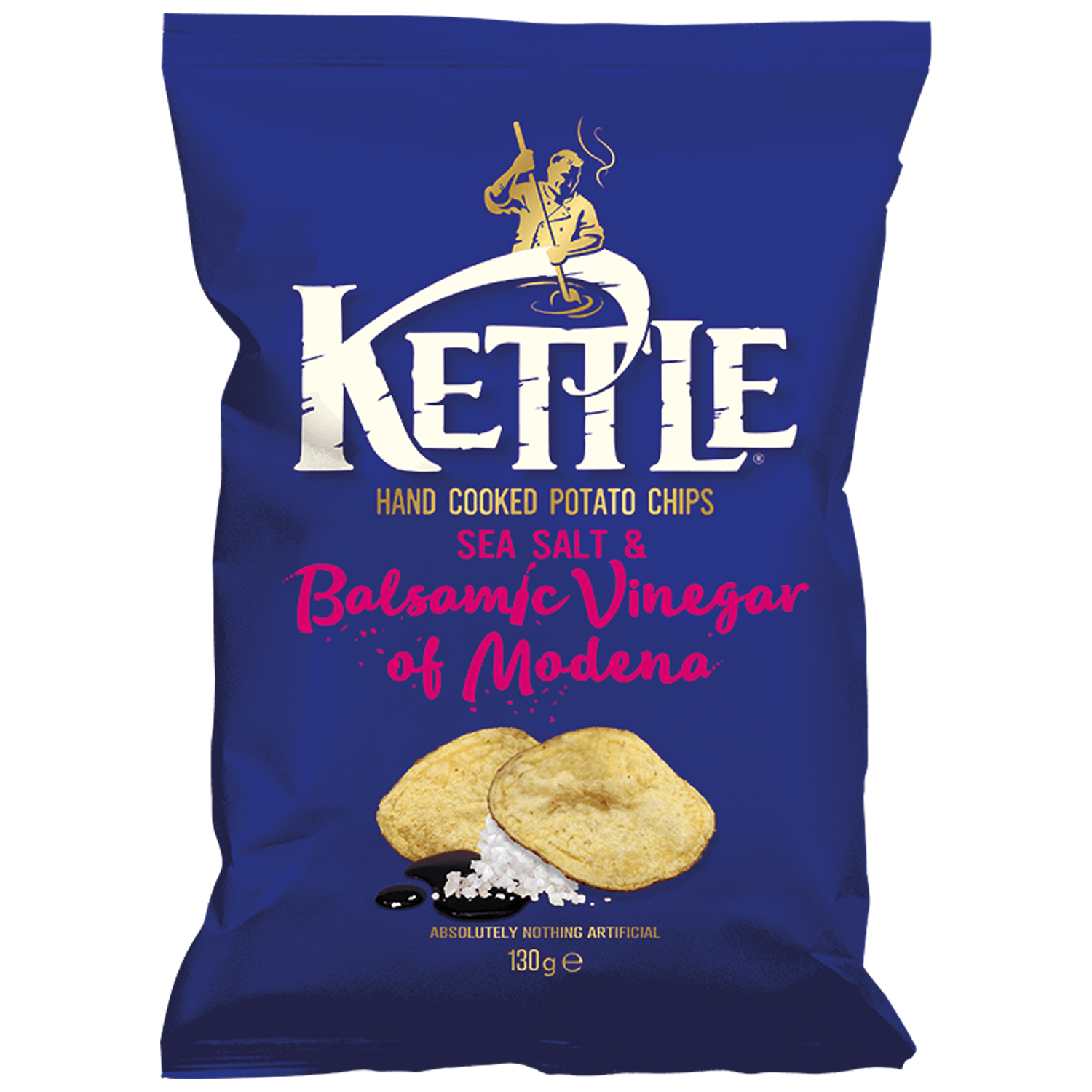 Kettle Chips Sea Salt & Balsamic Vinegar of Modena 130g