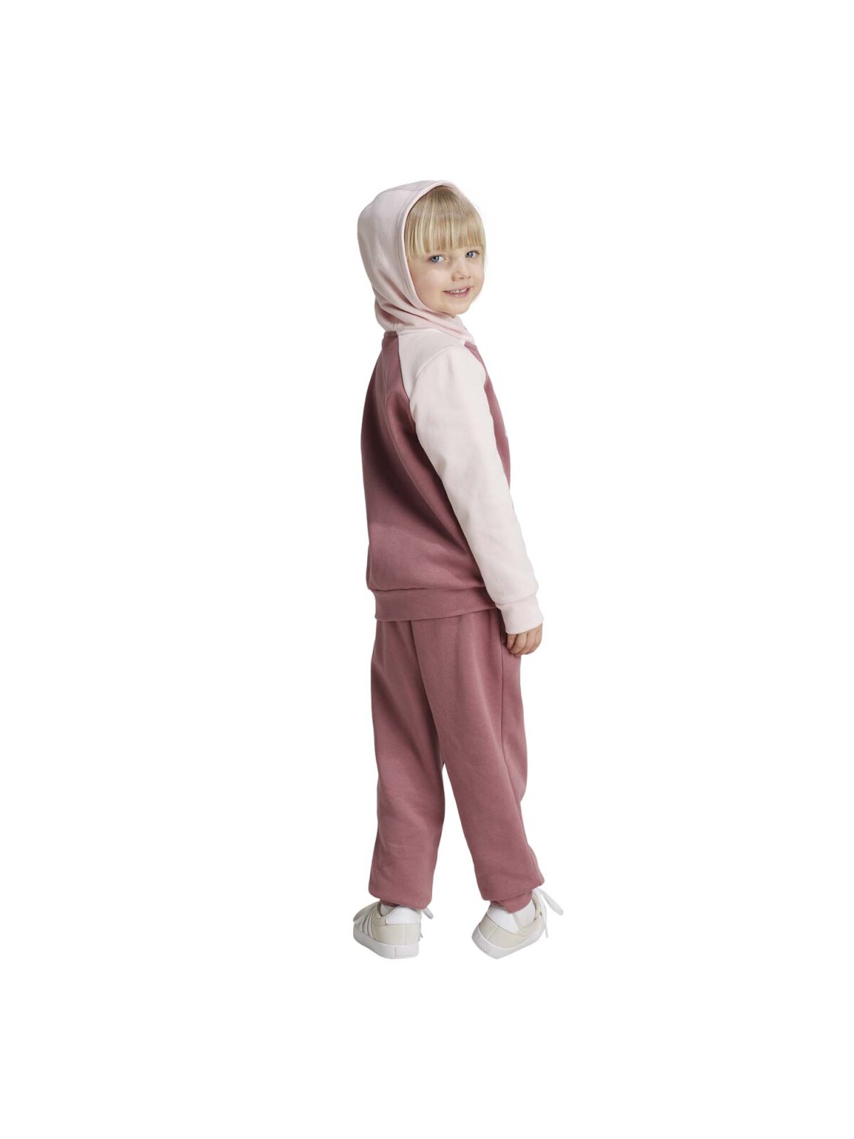 Adidas Essentials Trainingsanzug Kinder rosa