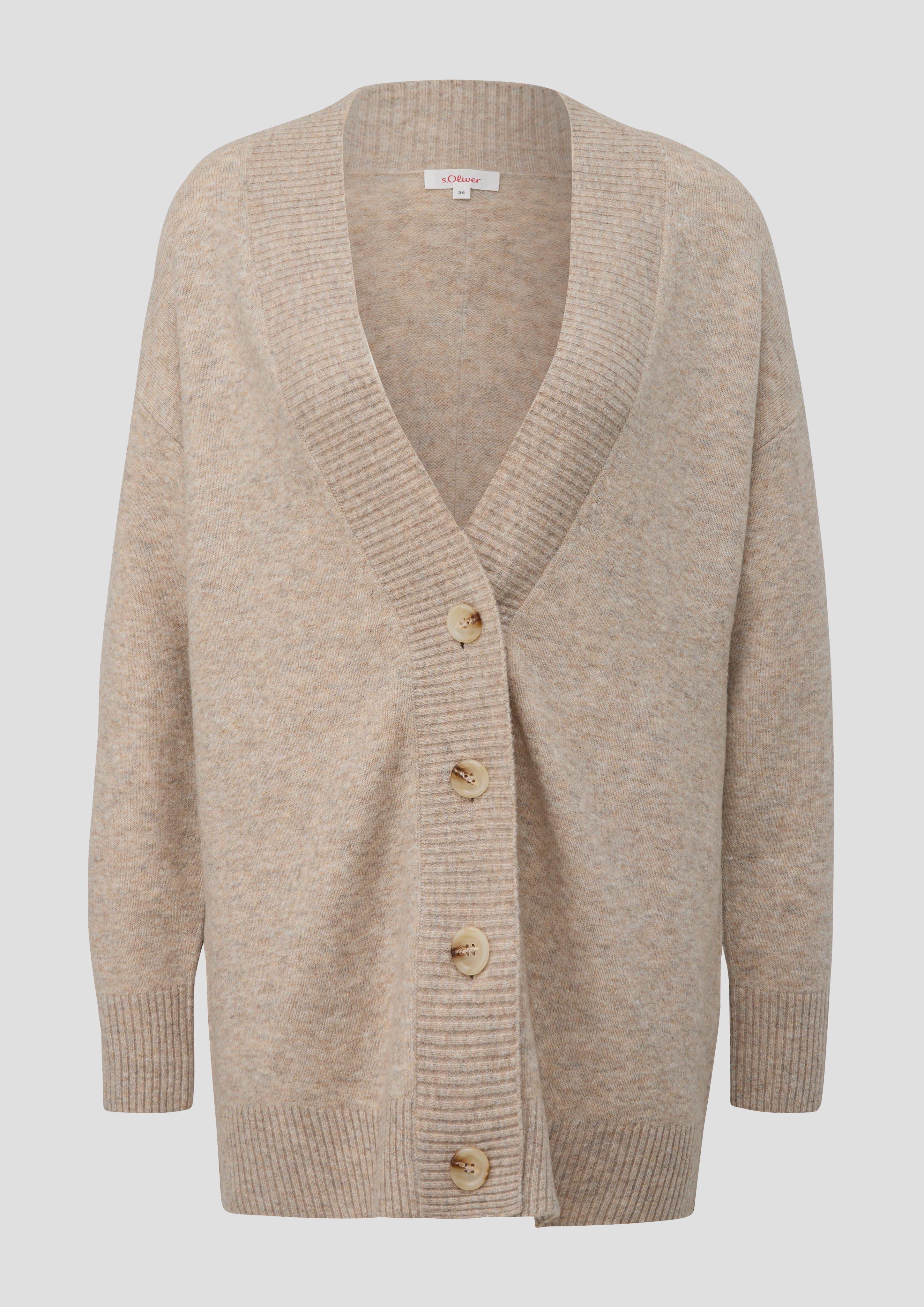 Long Cardigan aus Wollmix  2135246-82W2