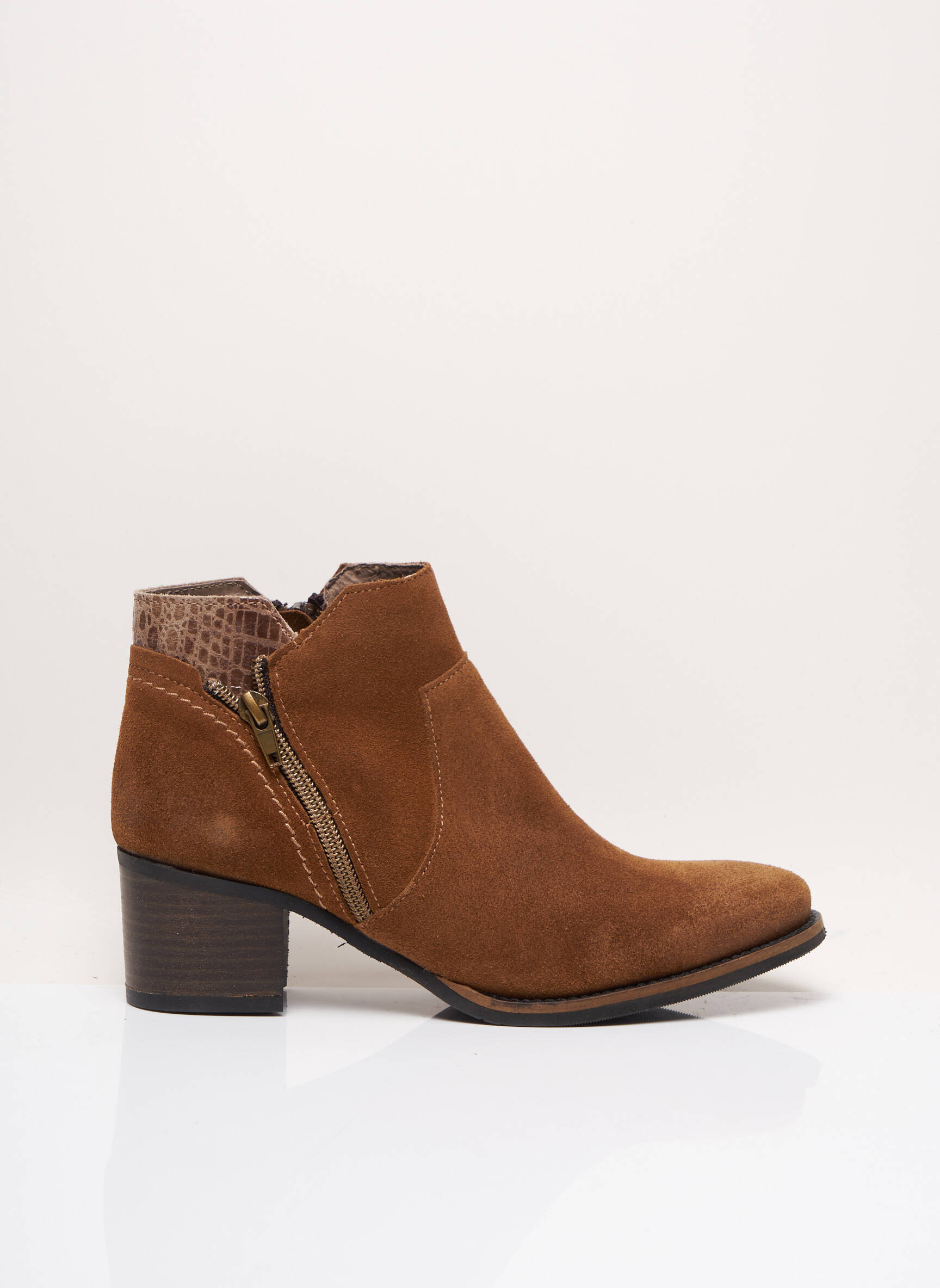 Mkd Bottines Femme couleur marron