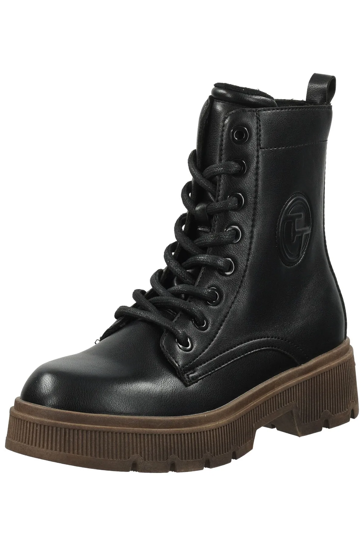 Tom Tailor  Stiefelette - Schwarz - Blockabsatz