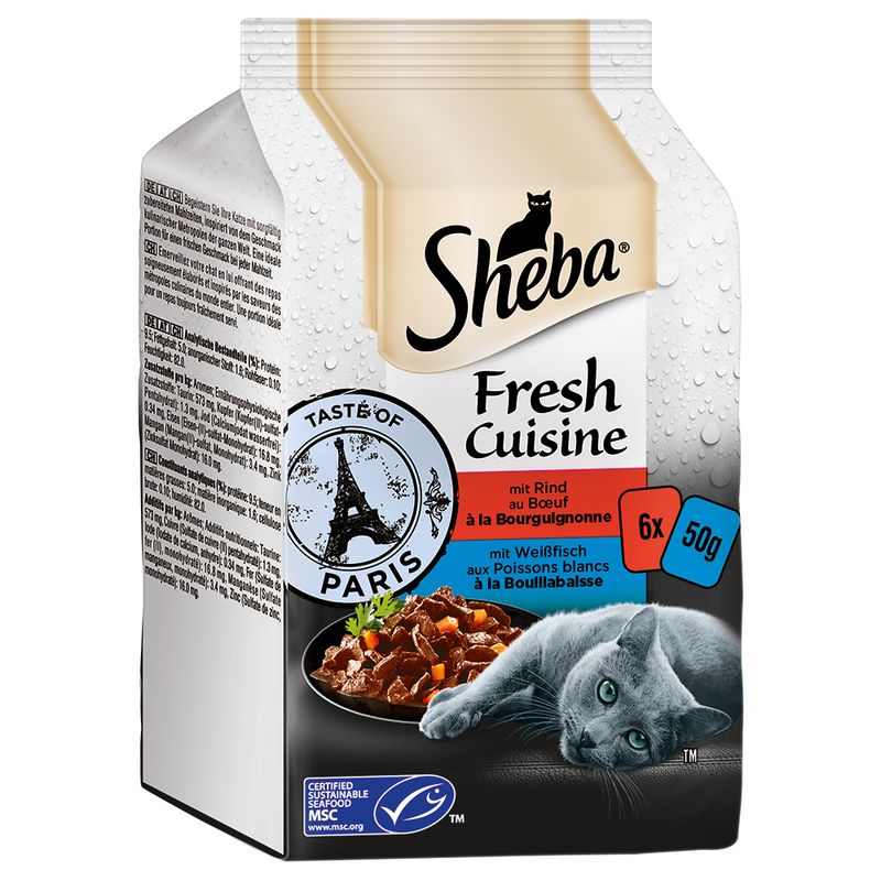 Sheba Fresh Cuisine Taste of Paris Rind & Weißfisch