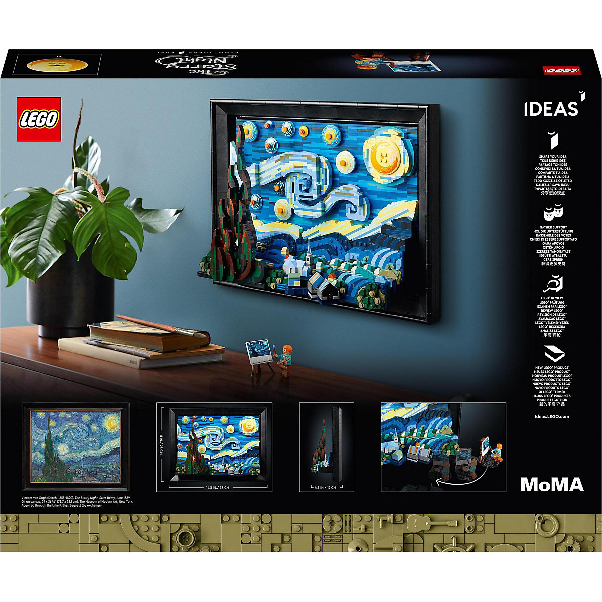 LEGO® Ideas 21333 Vincent van Gogh – Sternennacht