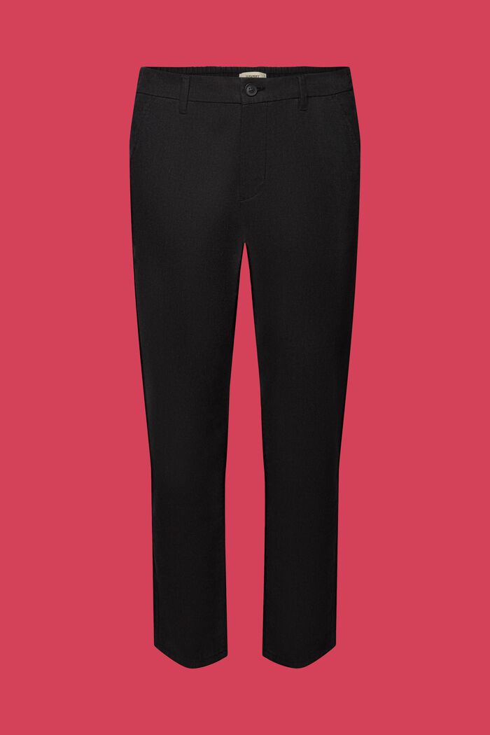Gebürstete Chinohose