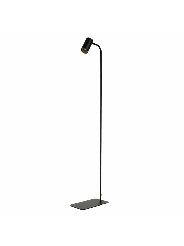 Licht-Erlebnisse Stehlampe in Schwarz Gold günstig kaufen onesize