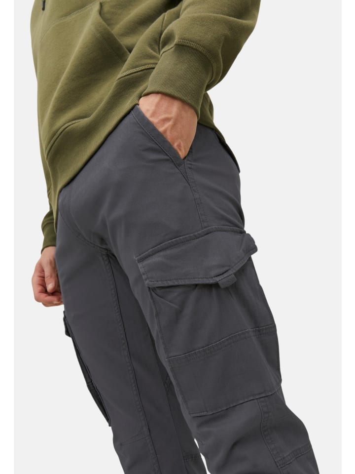 Jack & Jones Cargohose 'Paul Flake' in grau günstig kaufen