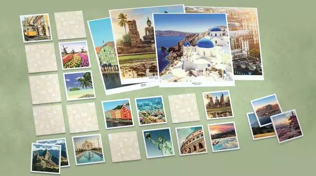 Collector's memory® Schönste Reiseziele - Spiel ab 6 Jahren