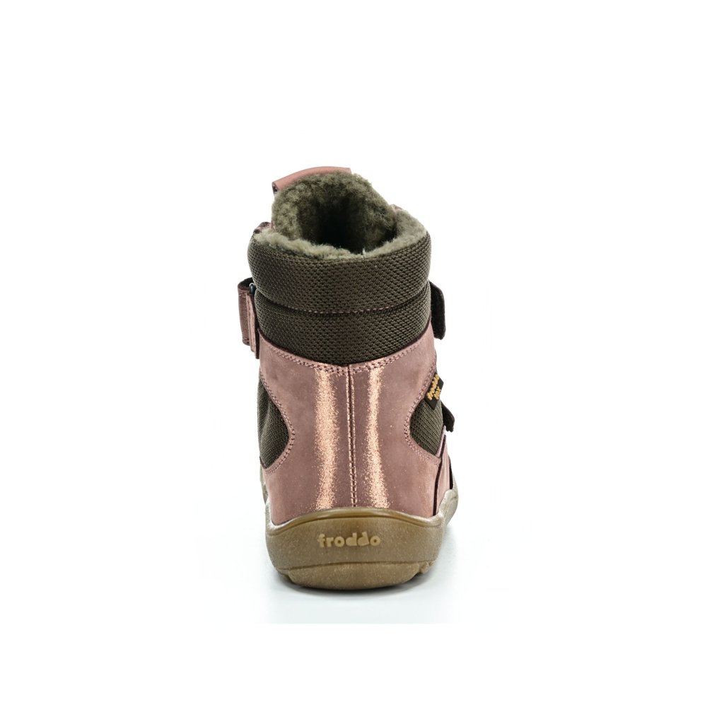 Froddo G3160233-9 Pink/Gold Winterbarfußschuhe