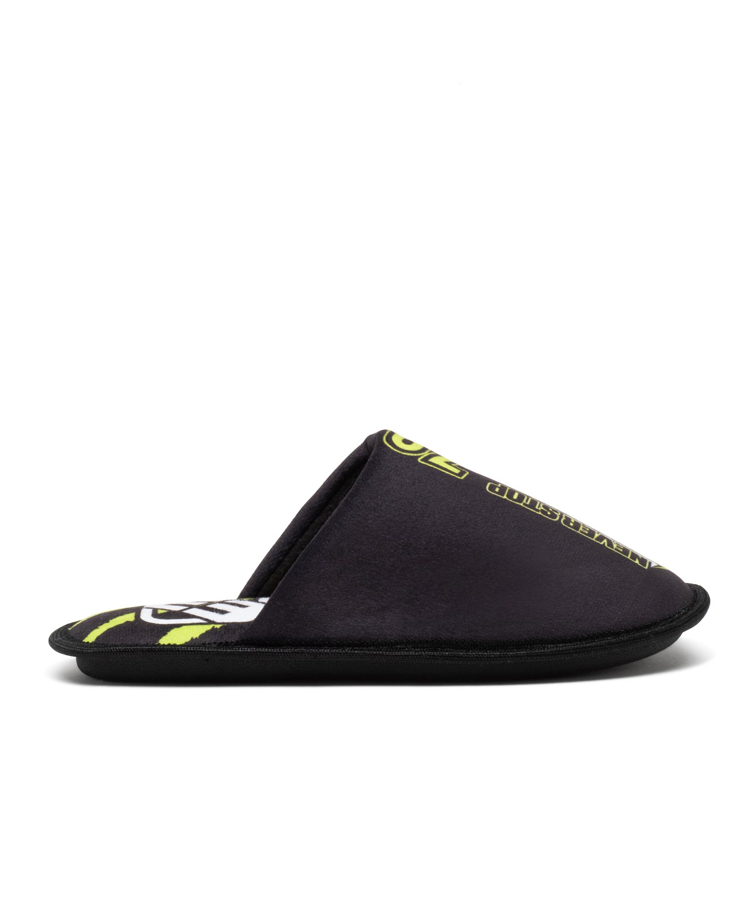 Chaussons Garçon mules en velours - Freegun noir | GEMO