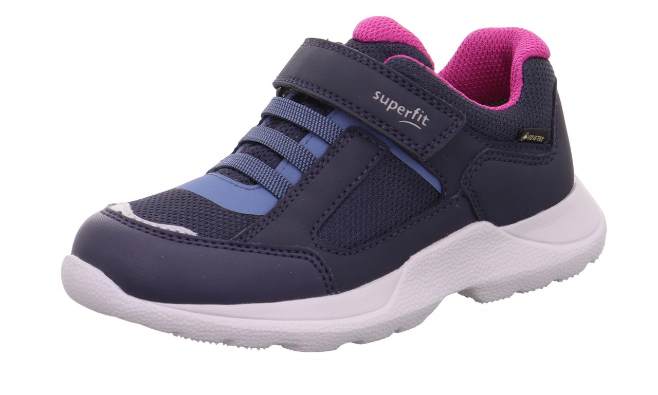 RUSH - Blau/RosaSneaker low mit Klettverschluss