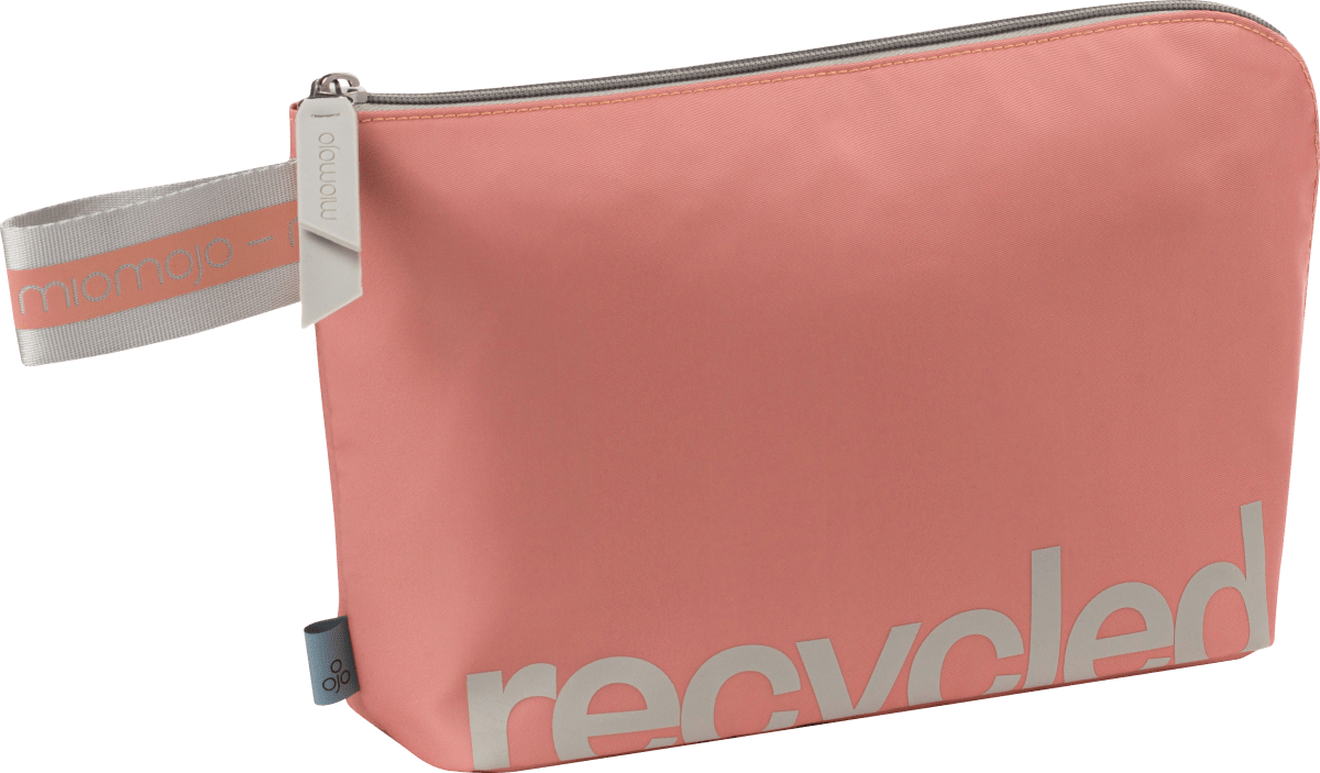 Kulturbeutel apricot \recycled\