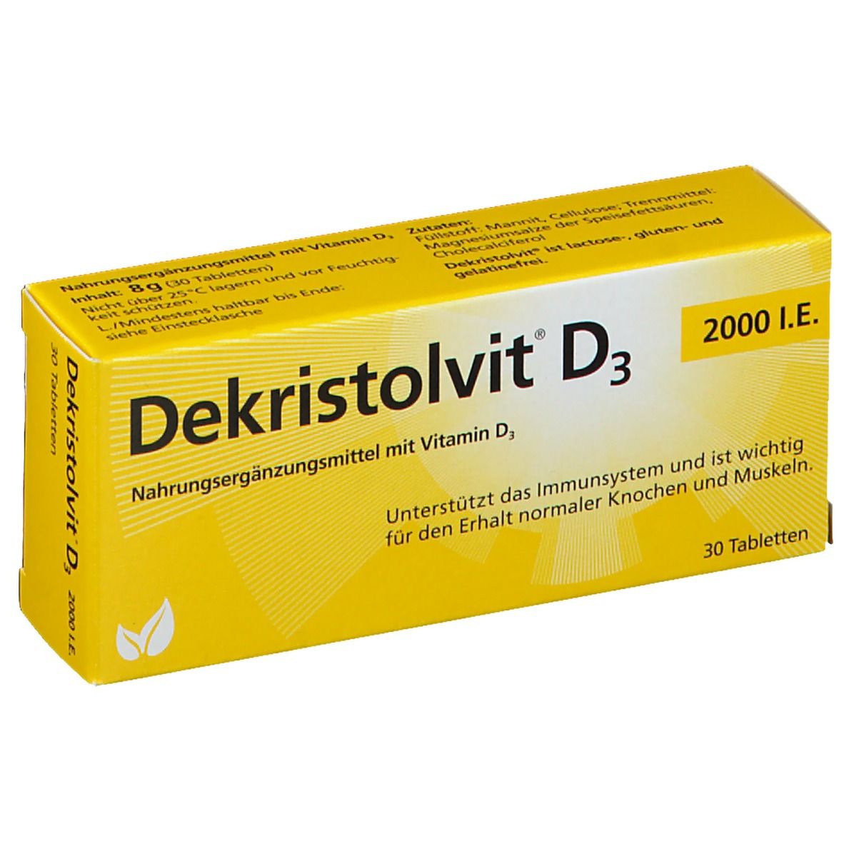 DEKRISTOLVIT D3 2.000 I.E. Tabletten