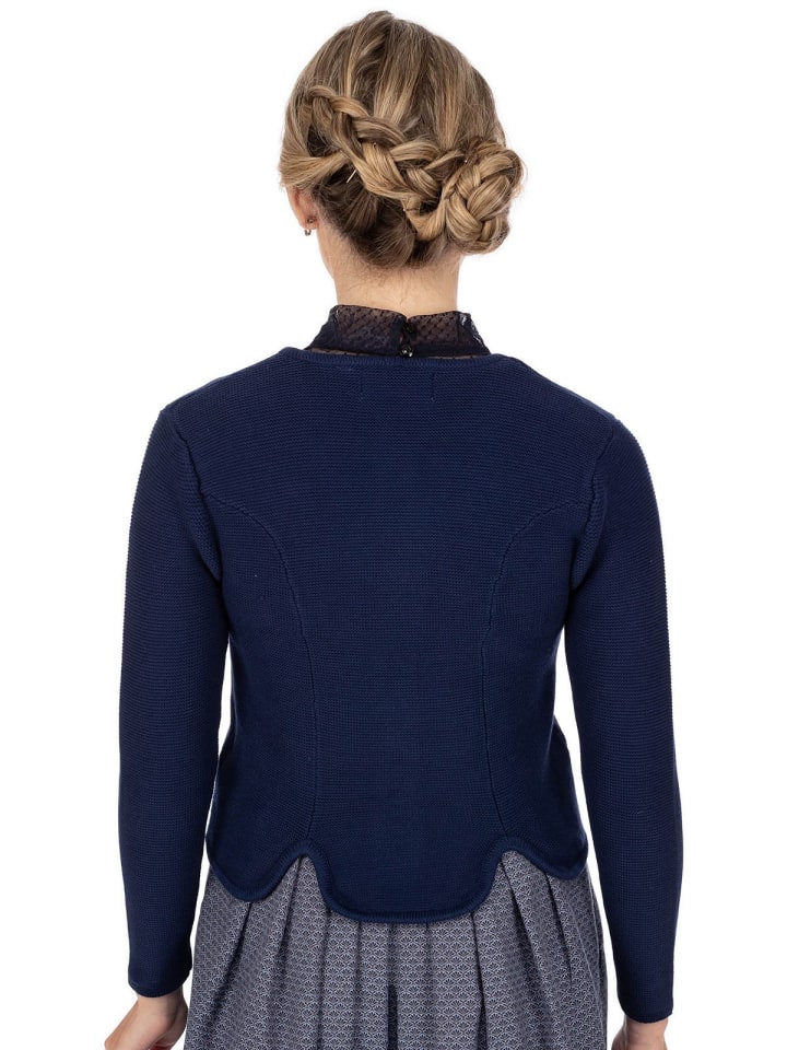 AlpSpur Strickjacke LINA in dunkelblau günstig kaufen