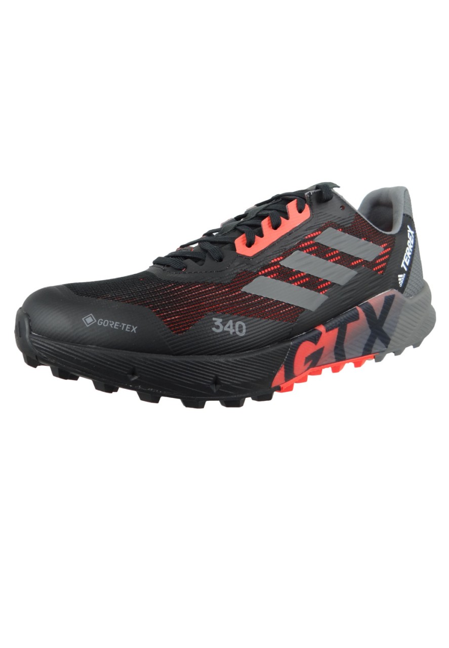 ADIDAS Freizeit Schnürer schwarz