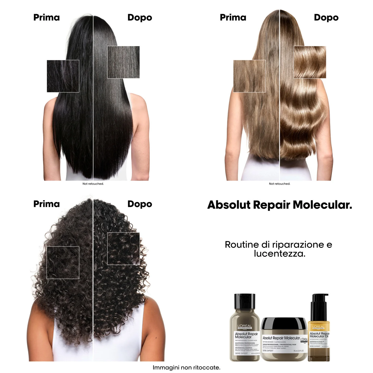 SERIE EXPERT Ny Absolut Repair Molecular Oil - Olio Capelli