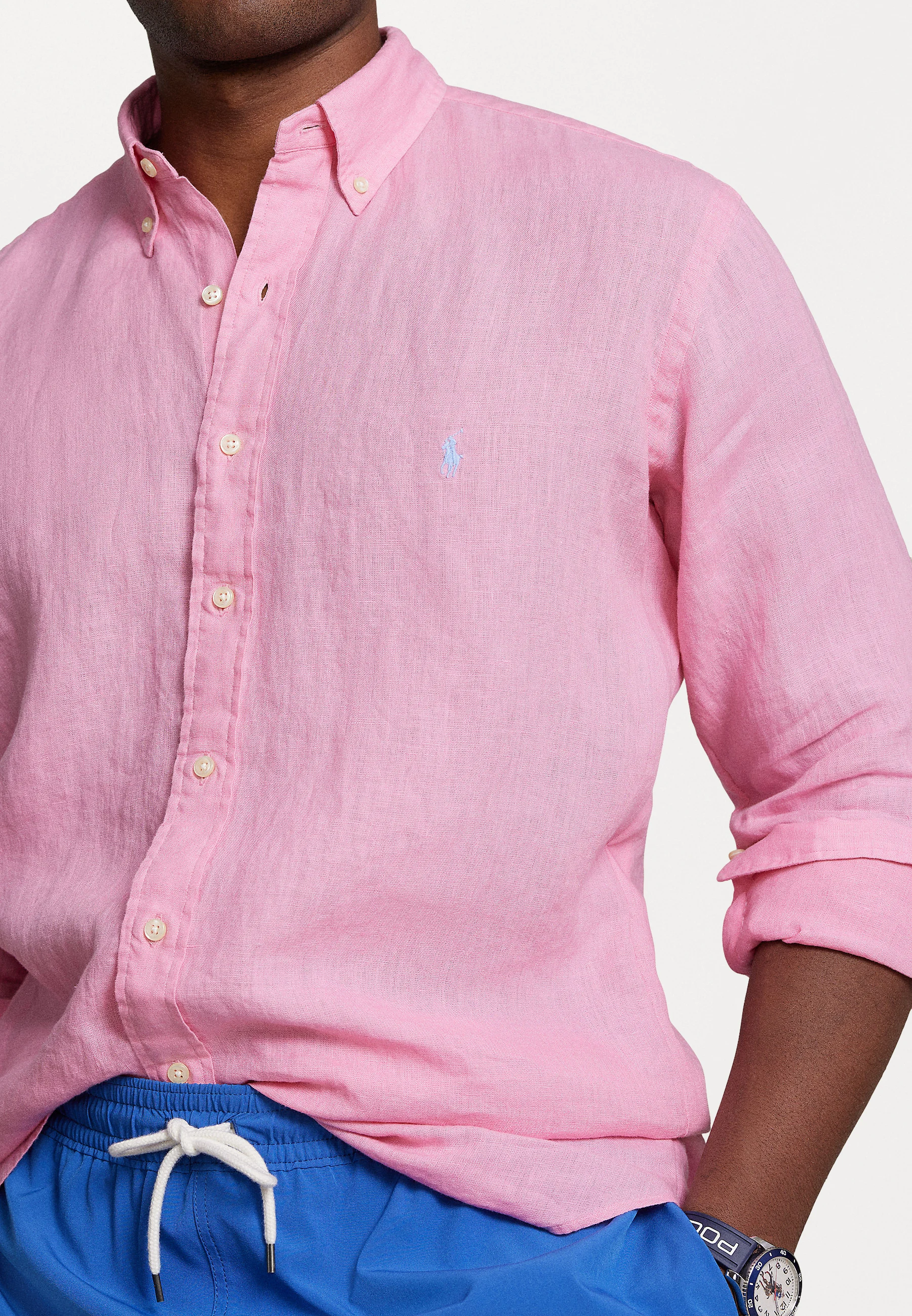 Camisa deportiva de manga larga Polo Ralph Lauren Big & Tall