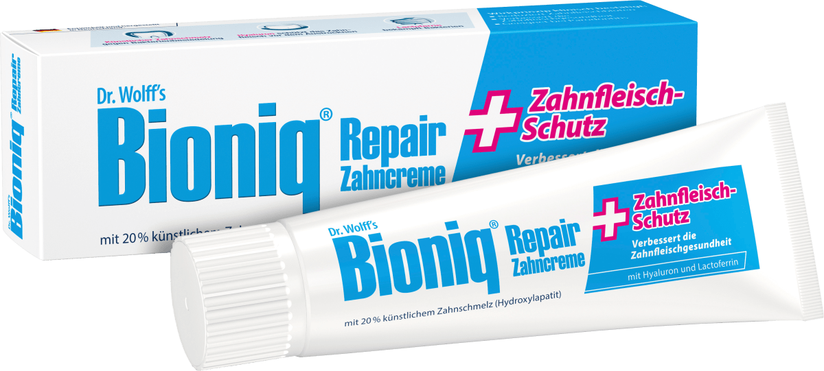 Zahnpasta Repair-Zahncreme Plus Zahnfleisch-Schutz fluoridfrei, 75 ml