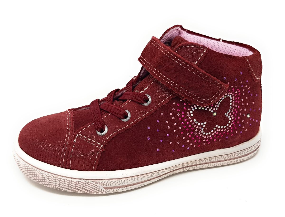 Lurchi 33-13667-23 Rosa 23 dk. red