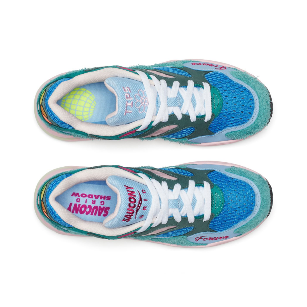 Saucony Jae Tips x Saucony Grid Shadow 2 Whats the Occasion? - Wear To A Date S70826-1 / blau
