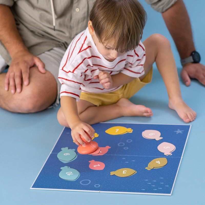 Mon premier jeu de pêche magnétique évolutif Taf Toys