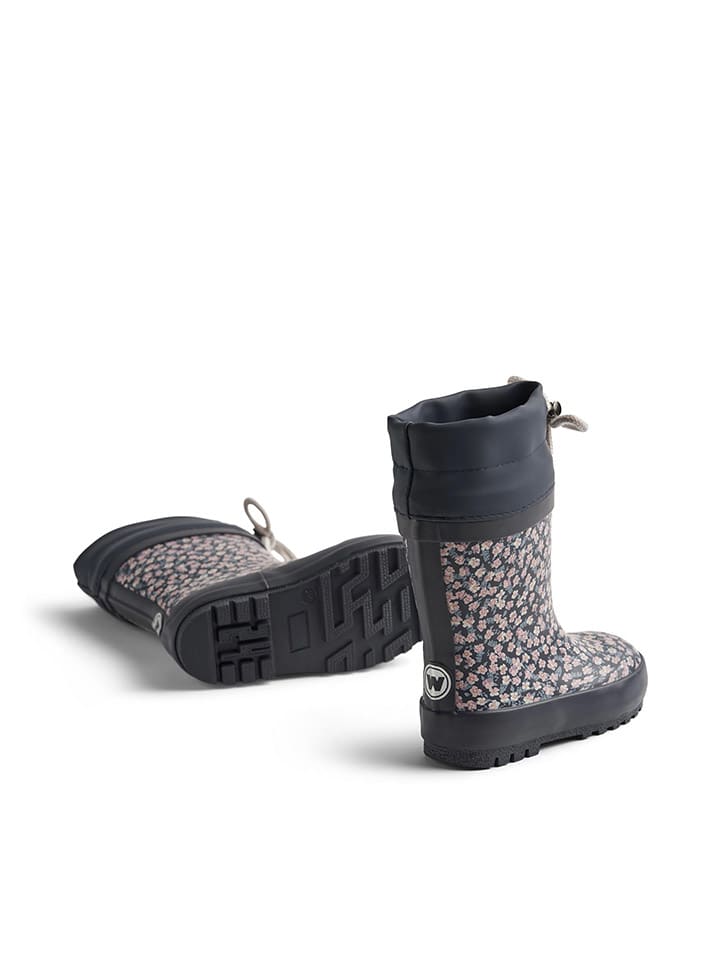 Wheat Gummistiefel in Dunkelblau/ Rosa günstig kaufen