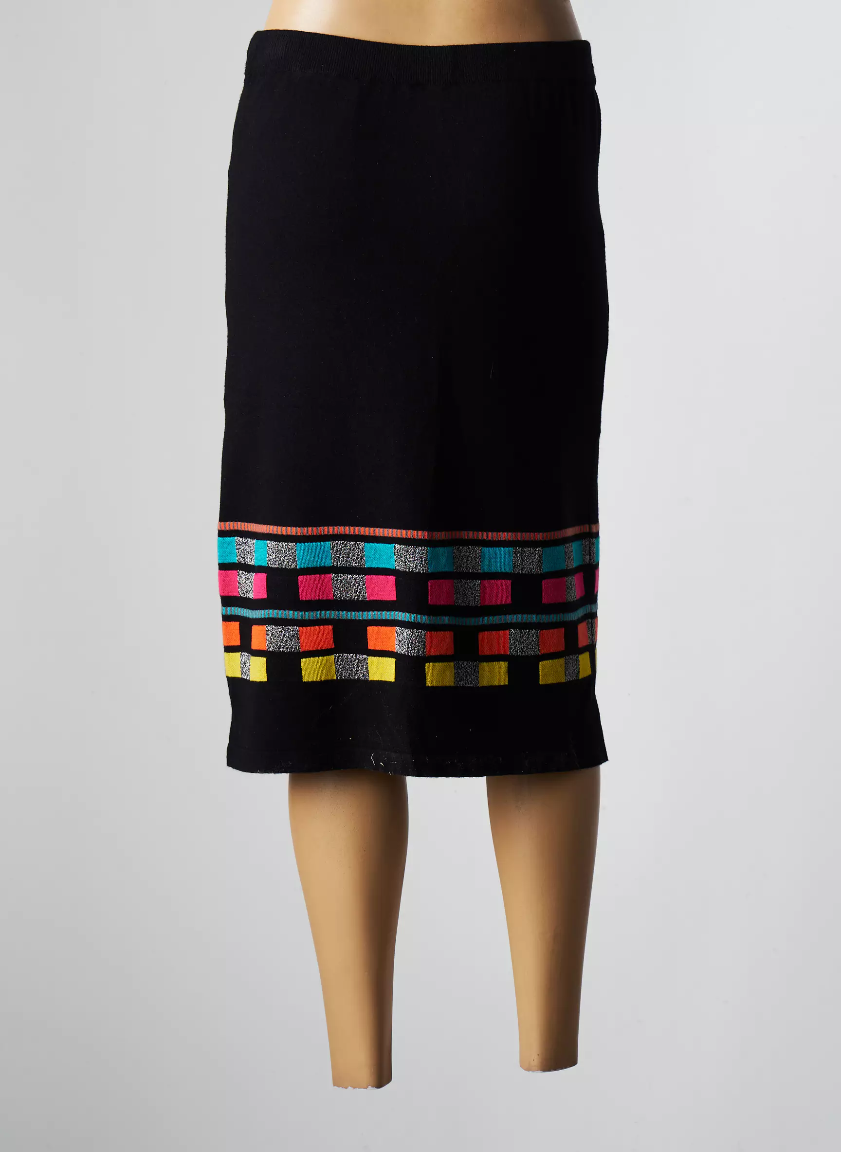 Pause Cafe Jupes Mi Longues Femme couleur noir