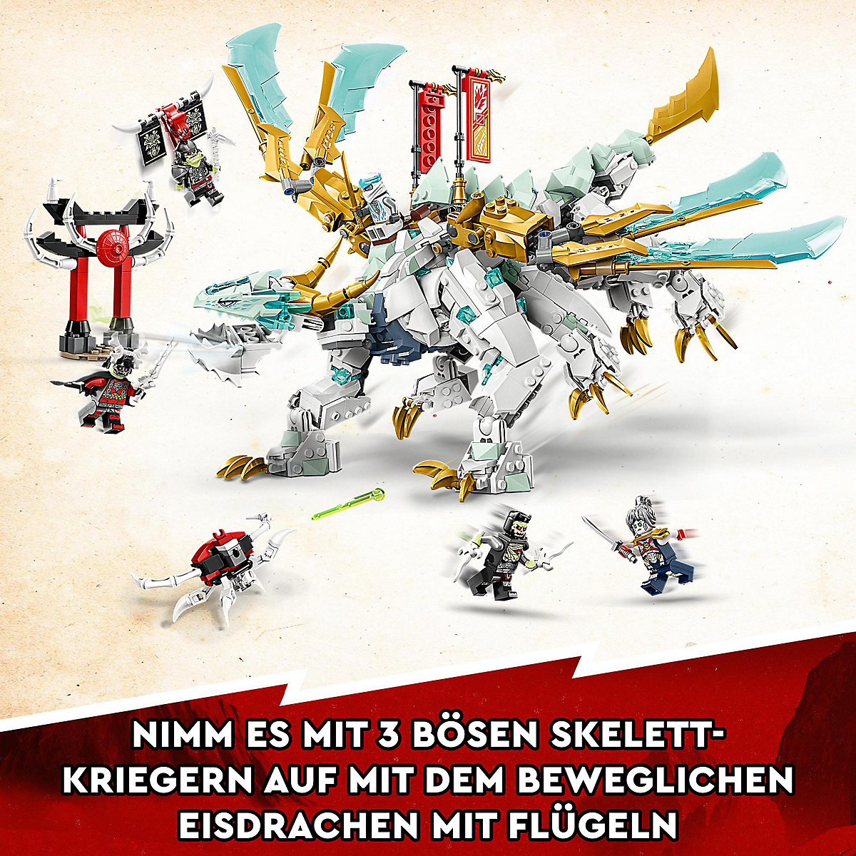 LEGO® Ninjago 71786 Zanes Eisdrache