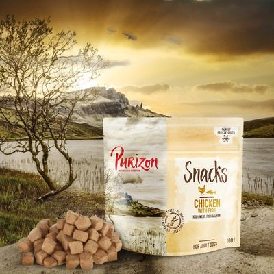 Purizon Snack Huhn mit Fisch - getreidefrei