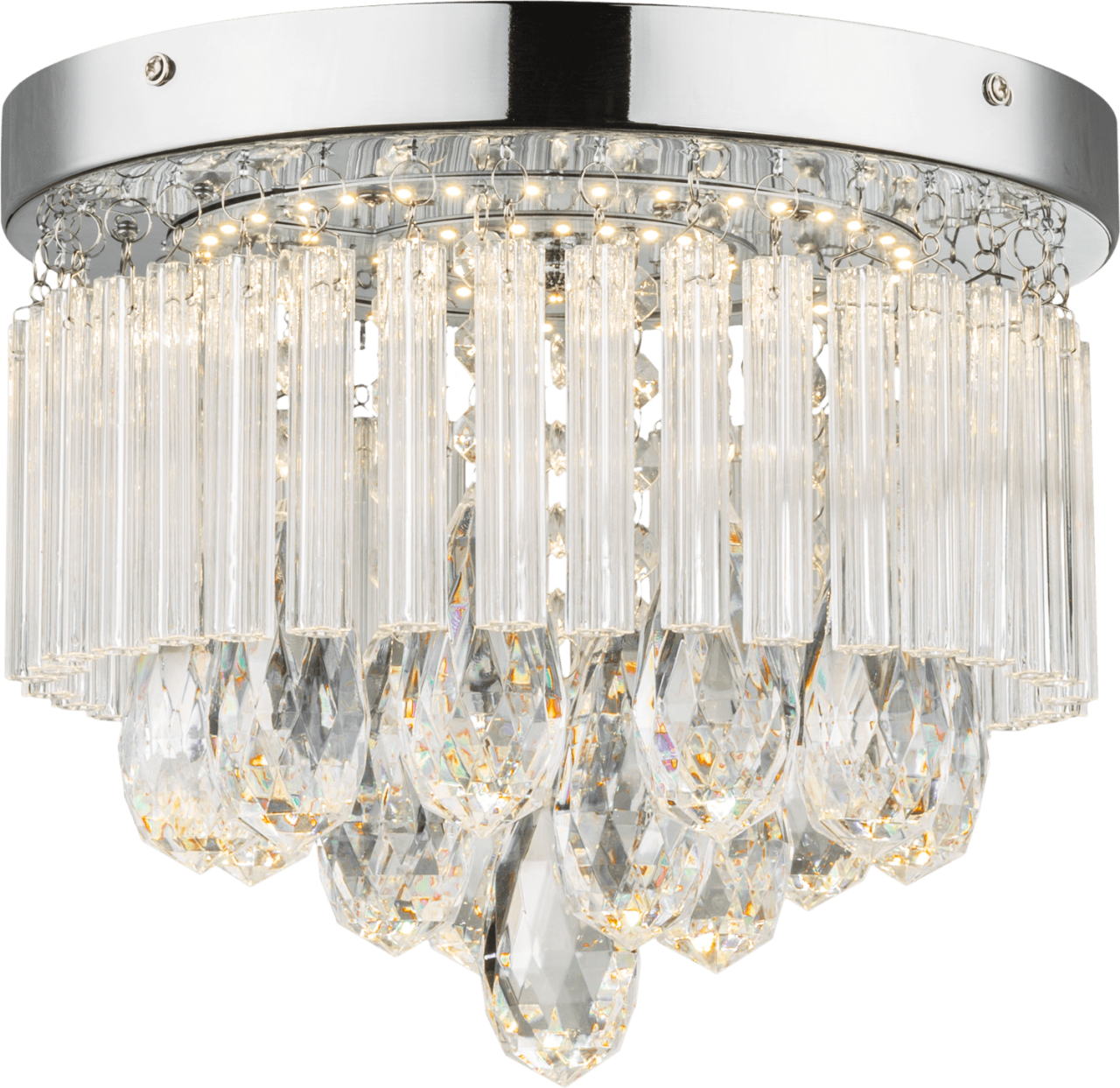 Globo Lighting - MANILO - Deckenleuchte Metall verchromt, LED
